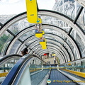 The escalator tube of the Centre Pompidou